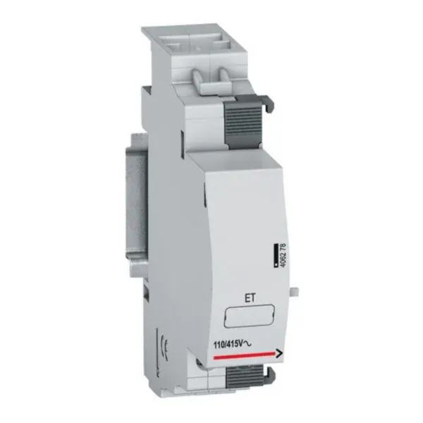 Déclencheur à émission de tension (ET) — 110–415 V — 1 module — pour DX³ — image 1