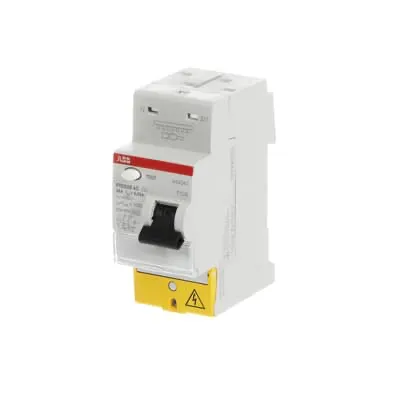 Interrupteur différentiel 2P — 63 A — 30 mA — type AC — bornes auto — image 1