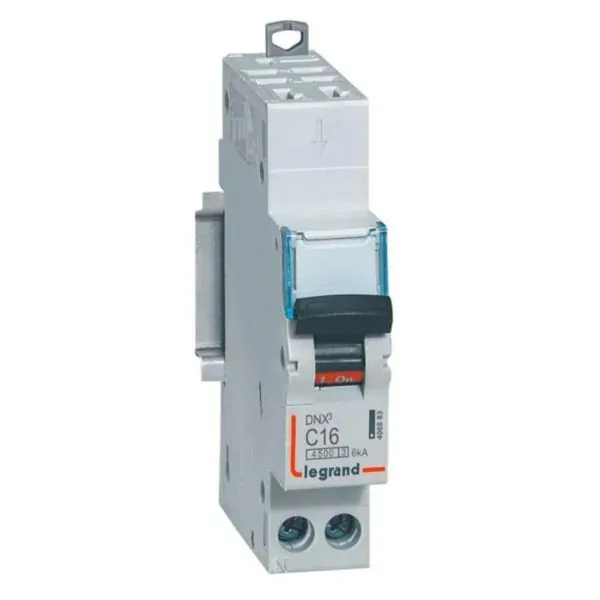 DNX³ 4500 — Disjoncteur 1P+N 16 A courbe C — 4500 A / 6 kA — image 1