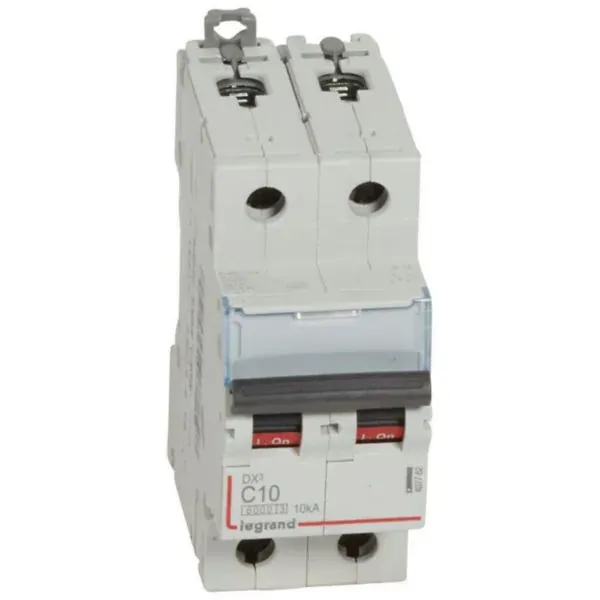 DX³ 6000 — Disjoncteur 2P 10 A courbe C — 10 kA — image 1