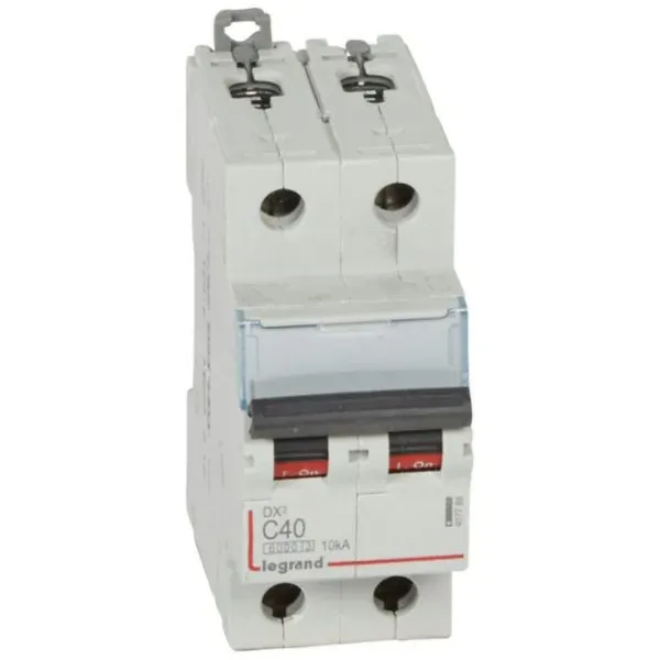 DX³ 6000 — Disjoncteur 2P 40 A courbe C — 10 kA — image 1