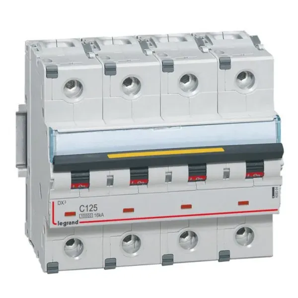 DX³ 10000 — Disjoncteur 4P 125 A courbe C 10 kA — image 1