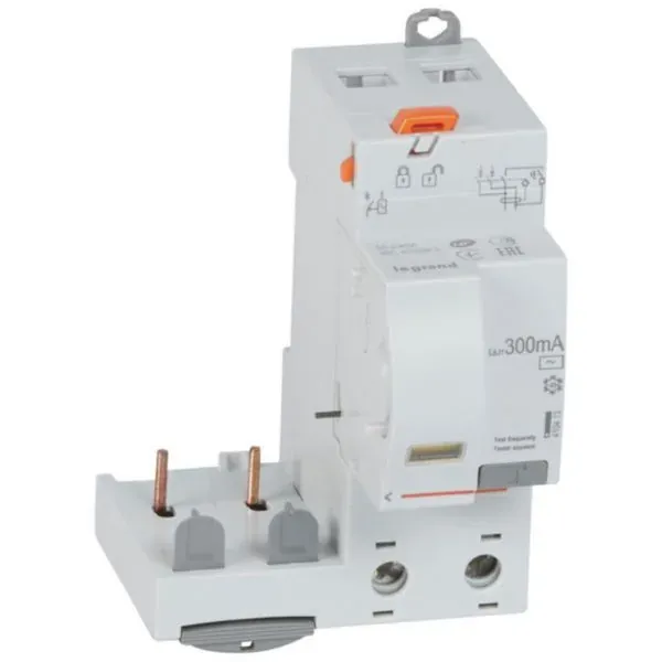 Bloc différentiel adaptable DX³ — type AC — 2P 40 A 300 mA — image 1