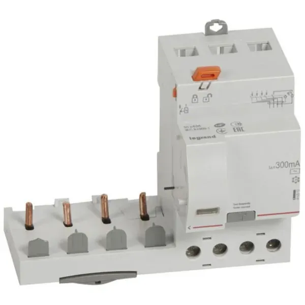 Bloc différentiel adaptable DX³ — Type AC 4P 63 A 300 mA — image 1