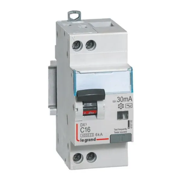 DX³ 4500 — Disjoncteur différentiel 1P+N 16 A courbe C 30 mA — 6 kA — image 1