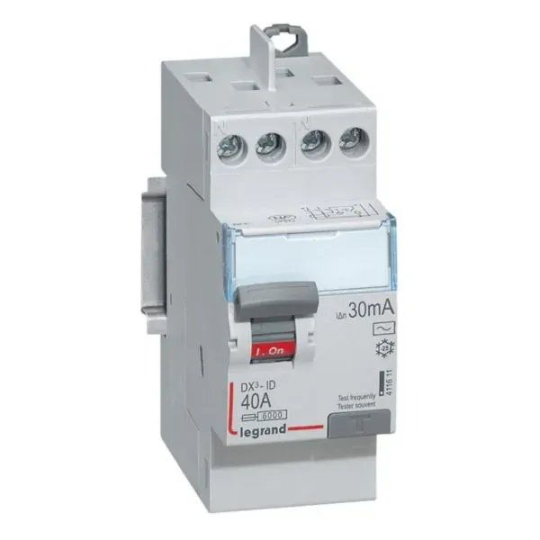 DX³ — Interrupteur différentiel 2P 40 A 30 mA type AC — image 1