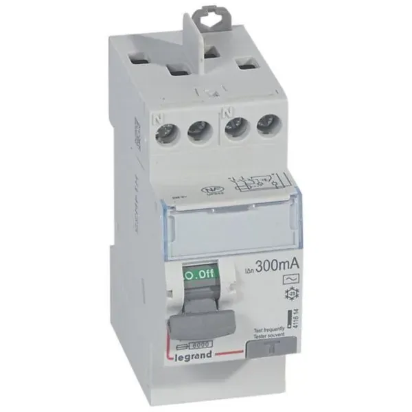 DX³ — Interrupteur différentiel 2P 40 A 300 mA type AC — 2 modules — image 1