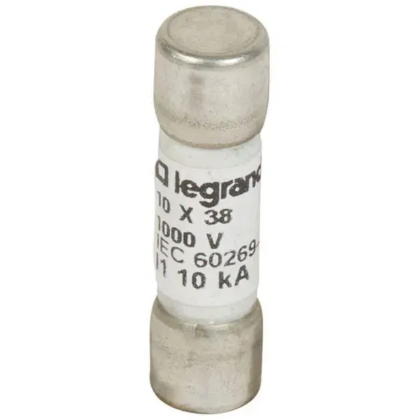 Fusible cylindrique gPV 10×38 — 1000 V DC — 15 A — image 1