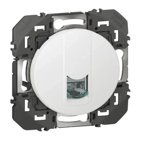 Prise RJ45 Cat6A STP — blanc