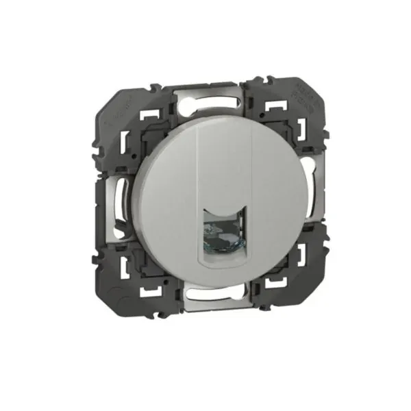 Prise RJ45 Cat6 STP dooxie finition alu