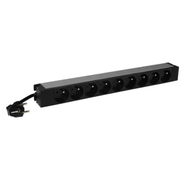 PDU 19″ 1U — 9× prises 2P+T type E (gamme LCS³) — image 1