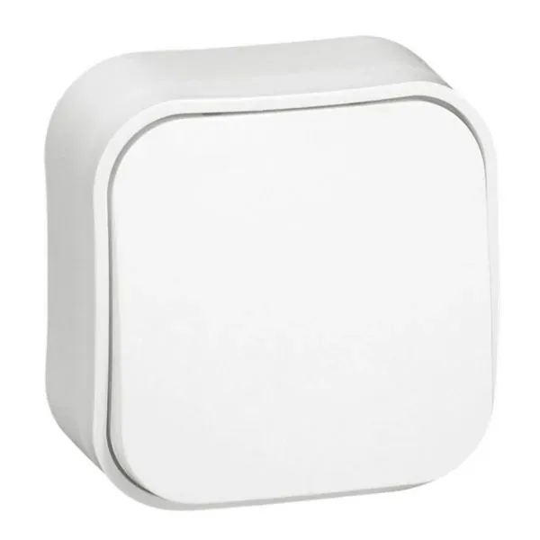 Interrupteur va-et-vient Forix — 10 AX — IP2X — blanc brillant — image 1