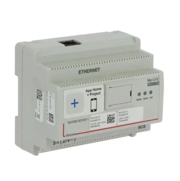 Serveur MyHOME — Passerelle IP bus SCS — 6 modules DIN — image 1