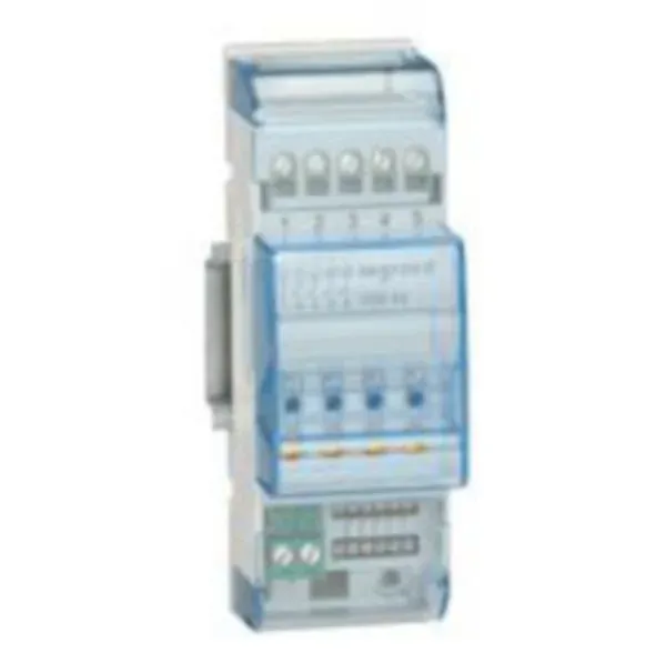 Actionneur 4 relais 2 A — 2 modules DIN — image 1