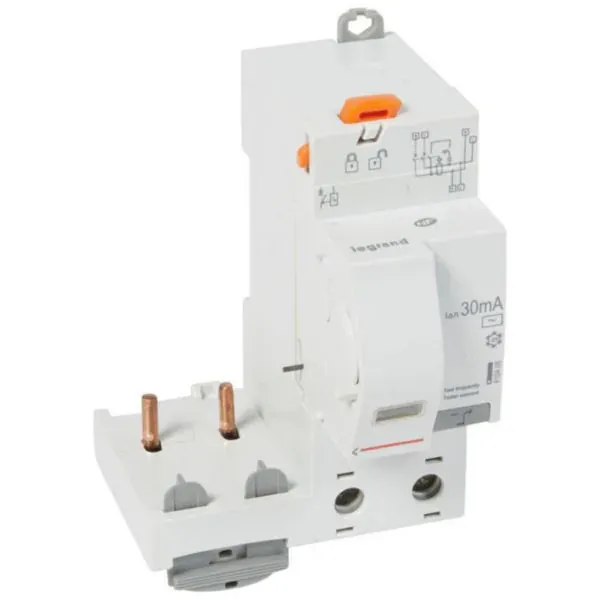 Bloc différentiel adaptable — 2P 63 A — 30 mA type AC — image 1