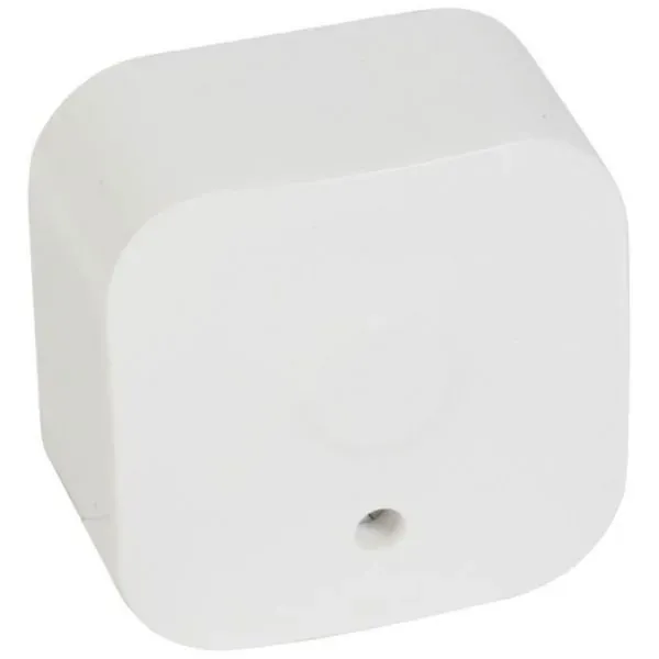Sortie de câble Forix — IP2X — enjoliveur + boîtier saillie blanc — image 1
