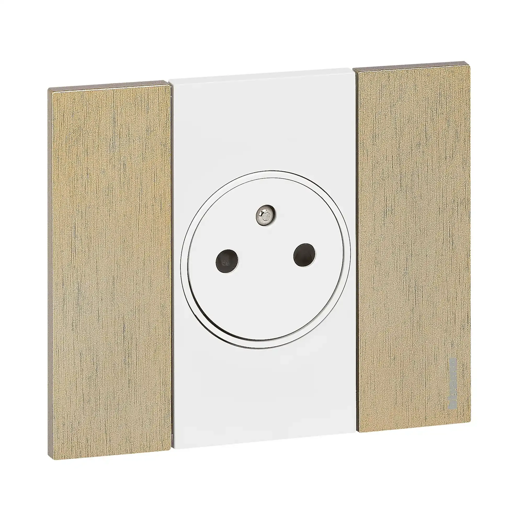 Prise 2P+T 16 A — bornes automatiques — 2 modules — image 1
