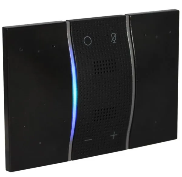 Commande vocale MyHome_UP avec Alexa intégré — noir mat (gamme Living Now) — image 1