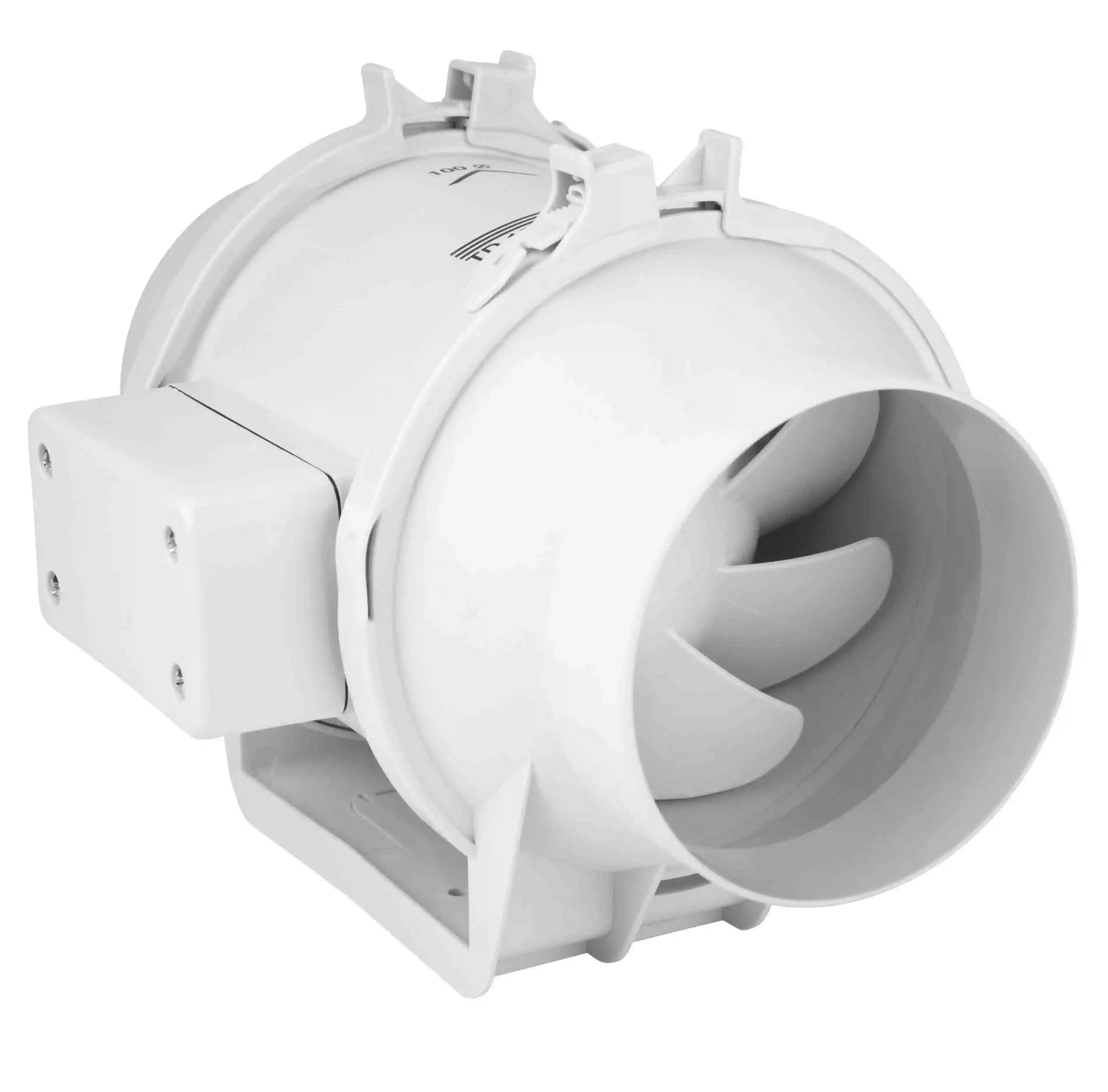Ventilateur de conduit silencieux 3 vitesses Ø100 mm — image 1