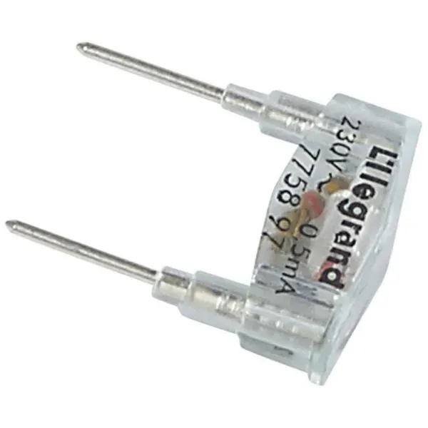 Lampe de rechange Plexo verte 230 V 0,5 mA — Legrand 069497 — image 1