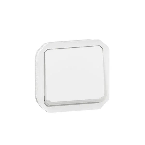 Interrupteur va-et-vient témoin — 10AX 250 V — IP55 IK08 — Plexo