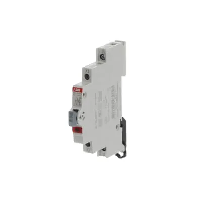 Bouton-poussoir lumineux ABB E217-16-01C — 1 NC — LED rouge — 16 A — 115-250 V AC — image 1