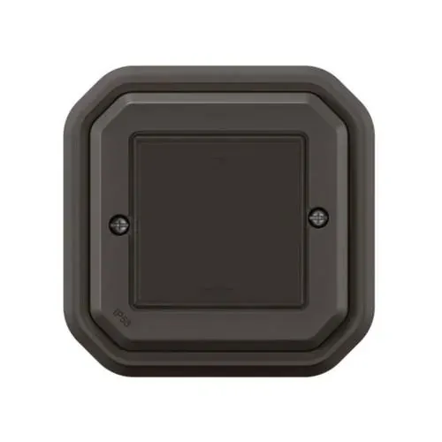 Commande ON/OFF sans fil — saillie — IP55 — anthracite