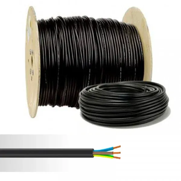 Câble rigide U‑1000 R2V 3G6 — couronne 100 m — image 1