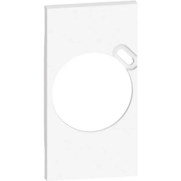 Enjoliveur pour prise USB — 2 modules blanc (gamme Living Now) — image 1