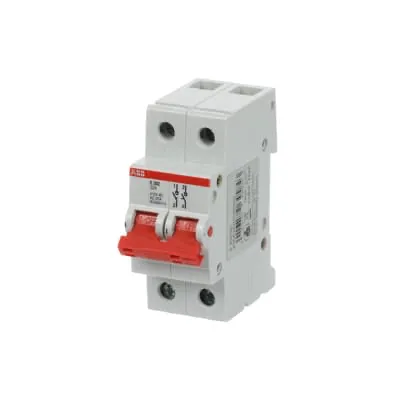 Interrupteur-sectionneur modulaire 2P — 32 A — 400 V — 2 modules — IP20 — image 1