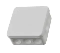 Boîte de dérivation saillie — 65×65×32 mm — couvercle à pression — IP44 — image 1