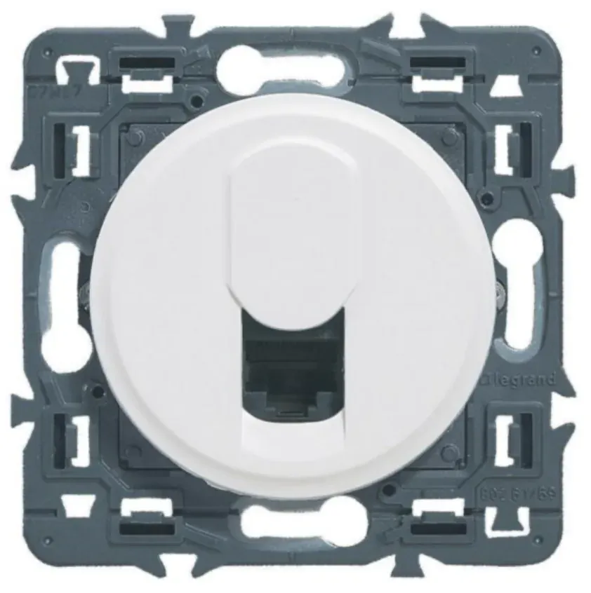 Prise RJ45 Cat6 FTP Céliane — blanc — image 1