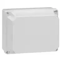 Boîtier industriel plastique 220×170×140 mm — IP55 IK07 — couvercle opaque 4 verrous — image 1