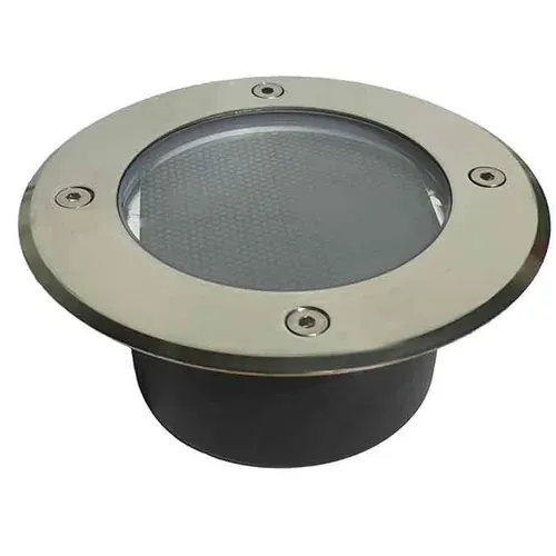 Spot LED solaire encastrable au sol — 20 lm — 4000 K — IP68 — inox 304 — image 1