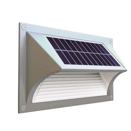 Applique solaire de balisage murale — 80 lm — 3000 K — détecteur crépusculaire — IP65 — image 1