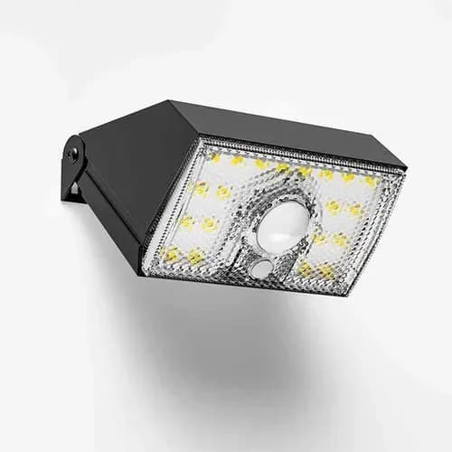 Mini applique solaire — 20 lm veille / 1000 lm détection — 3000 K — IP65 — IK10 — image 1