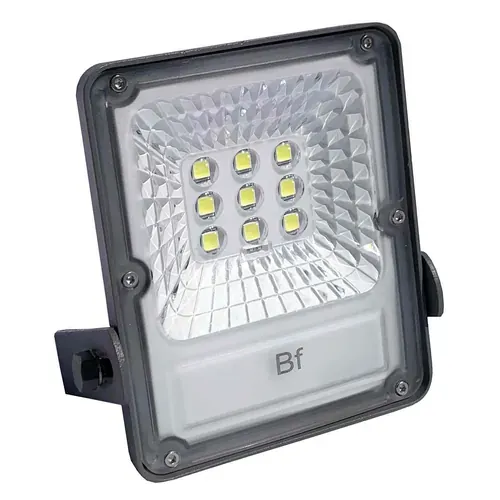 Projecteur solaire extra-plat — panneau déporté — 8 W — 520 lm — 3000 K — faisceau 90° — IP65 — IK10 — image 1