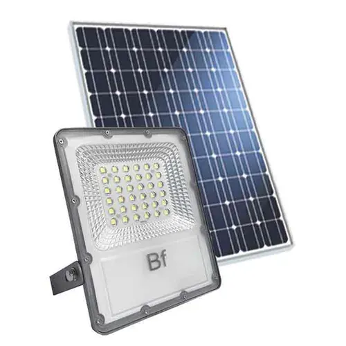 Projecteur solaire extra plat — télécommandé — 22 W — 1370 lm — 3000 K — faisceau 90° — IP65/IK10 — image 1