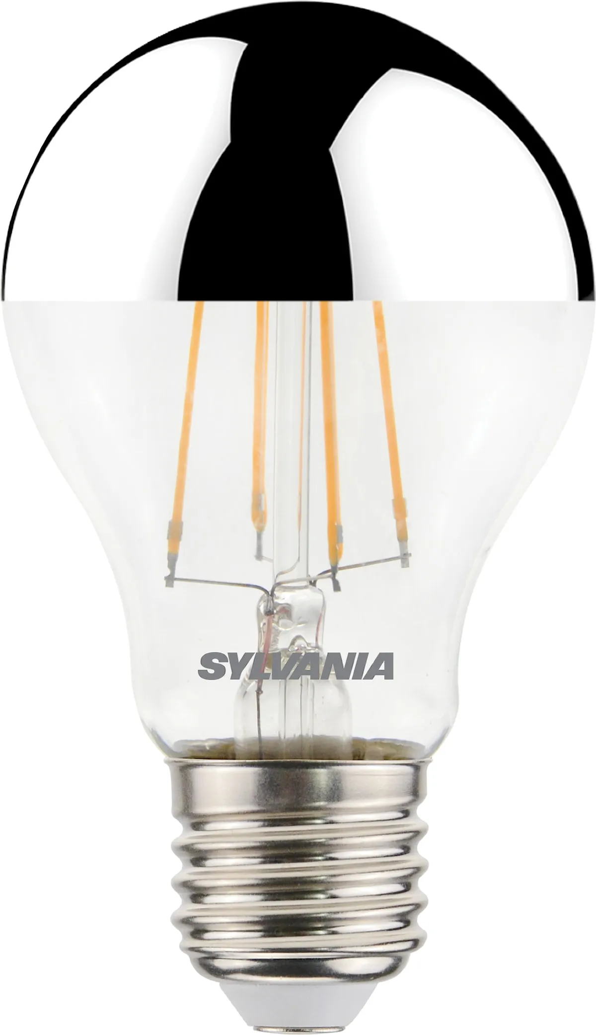 Ampoule LED A60 calotte argentée — 4,5 W — 400 lm — 2700 K — E27 — Toledo Retro — image 1