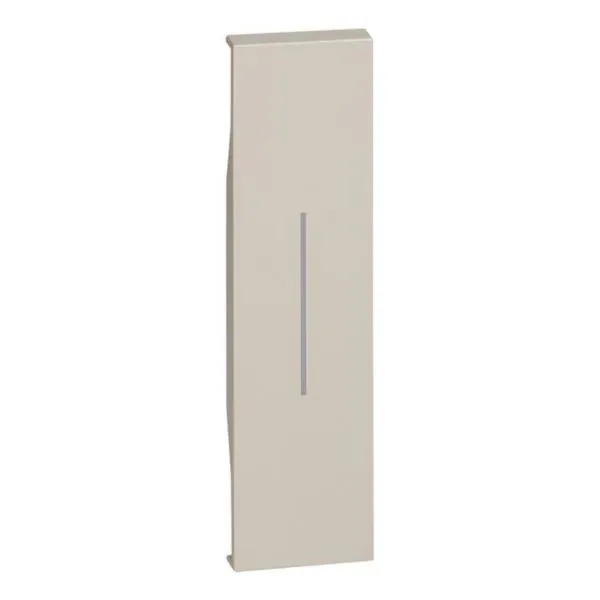 Enjoliveur commande d’éclairage 1 module sable (gamme Living Now) — image 1
