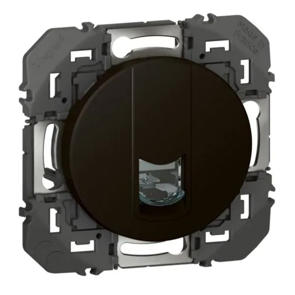 Prise RJ45 Cat6A STP — noir — Dooxie