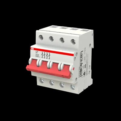 Interrupteur-sectionneur modulaire 4P 32 A — IP20 — rail DIN — image 1