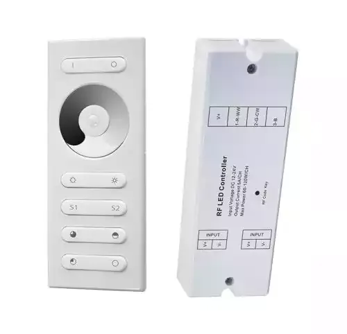 Kit variateur LED sans fil — mono-color 1 zone — 24 VDC — 4 × 5 A — 360 W — image 1