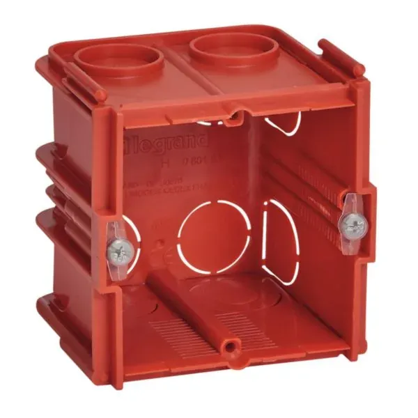 Boîte maçonnerie 1 poste — 71×71×60 mm — IP20-IK04 — image 1