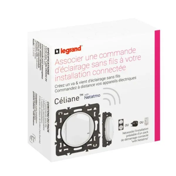 Commande sans fil ON/OFF — Céliane with Netatmo