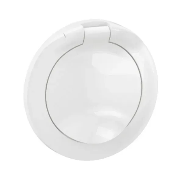 Enjoliveur Céliane — prise IP44 — blanc — image 1