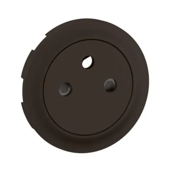 Enjoliveur prise 2P+T Surface Confort Céliane — Noir — image 1