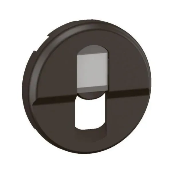 Enjoliveur pour prise RJ45 blindée Céliane noir — image 1