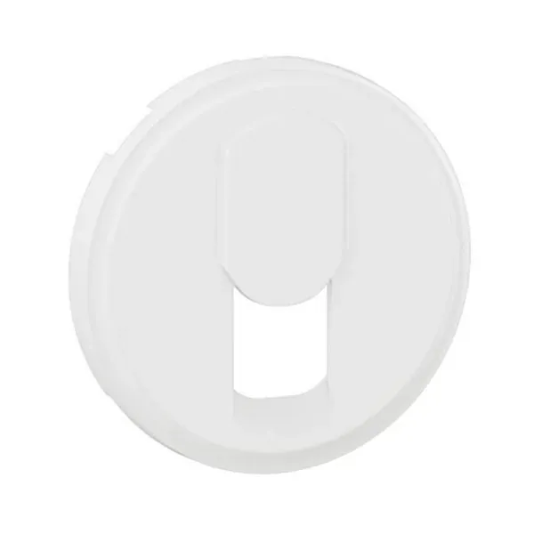 Enjoliveur pour prise RJ45 Cat6 blanc (gamme Céliane) — image 1