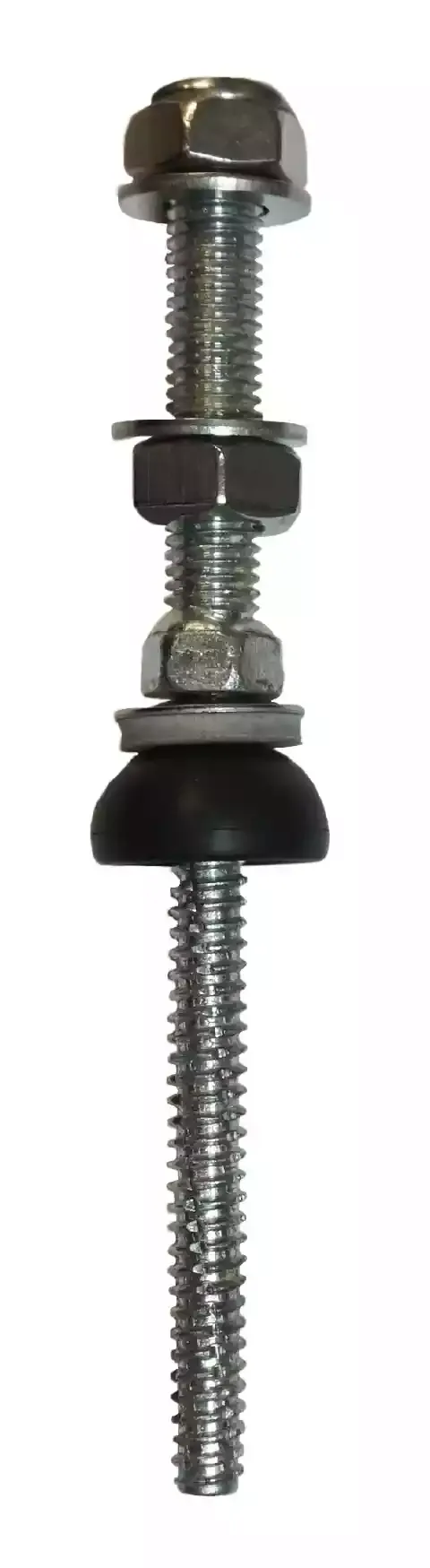 Vis solaire inox A2 — Ø8×200 mm — filetage métrique 110 mm — boîte de 20 — image 1